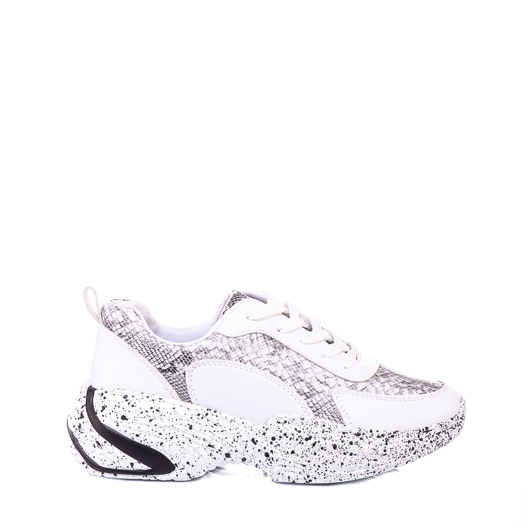 Pantofi sport dama Fatima albi